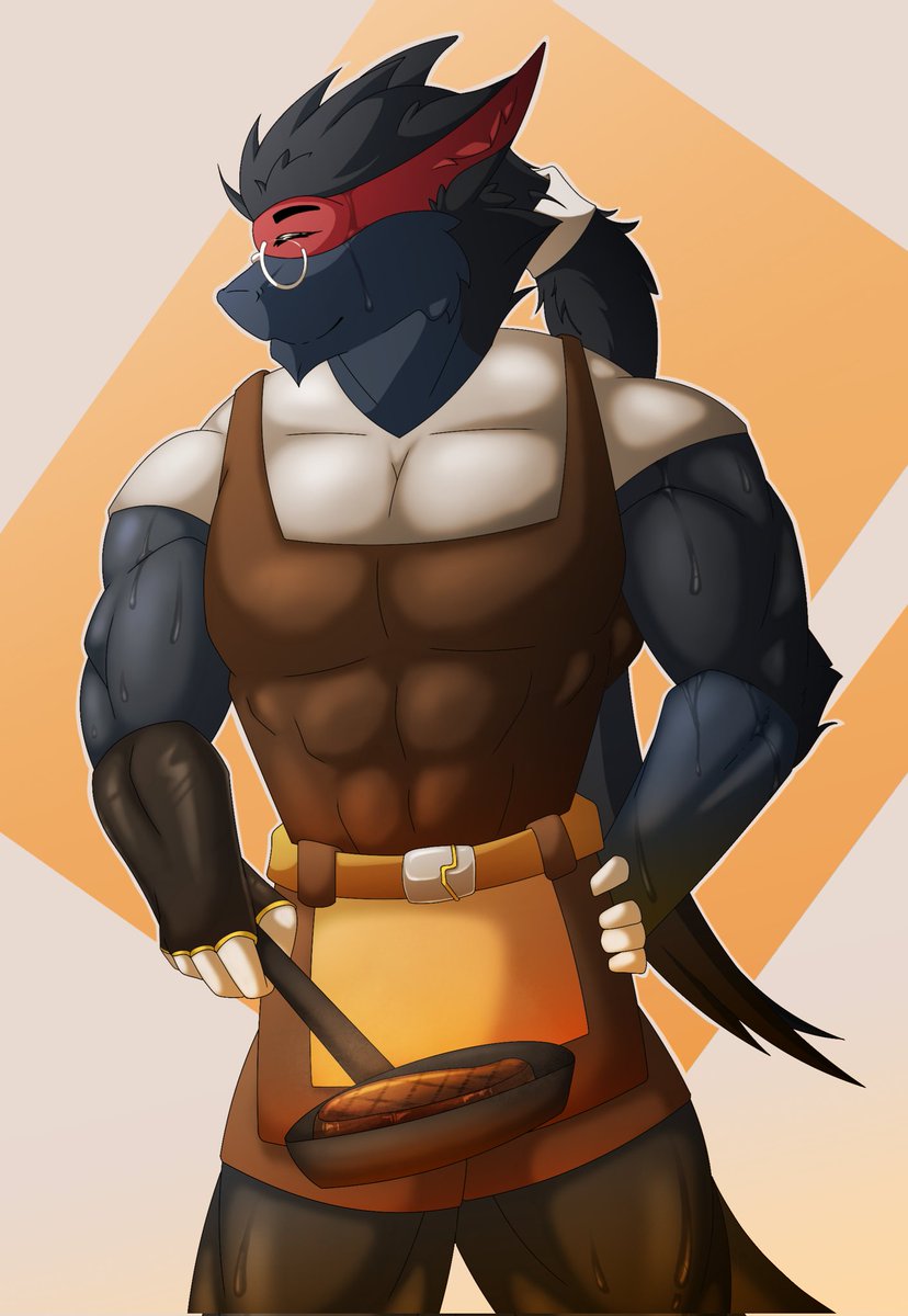 DuskyUnfiltered's tweet photo. In another universe, dusky's an 8ft tall wholesome cook boi https://t.co/nyyRWfy3Zi
