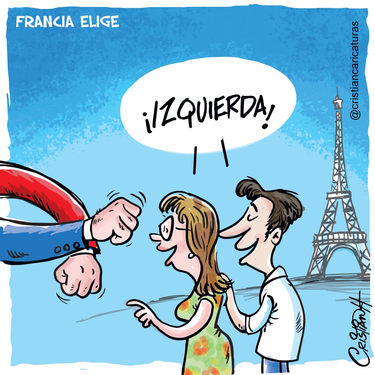 Francia elige...

Mi caricatura del martes 9 julio 2024 en el periódico <a href="/ElDia_do/">Periódico El Día</a>
.
.
.
#francia #izquierda #FrentePopularDeIzquierda #JeanLucMélenchon #criscaricaturas