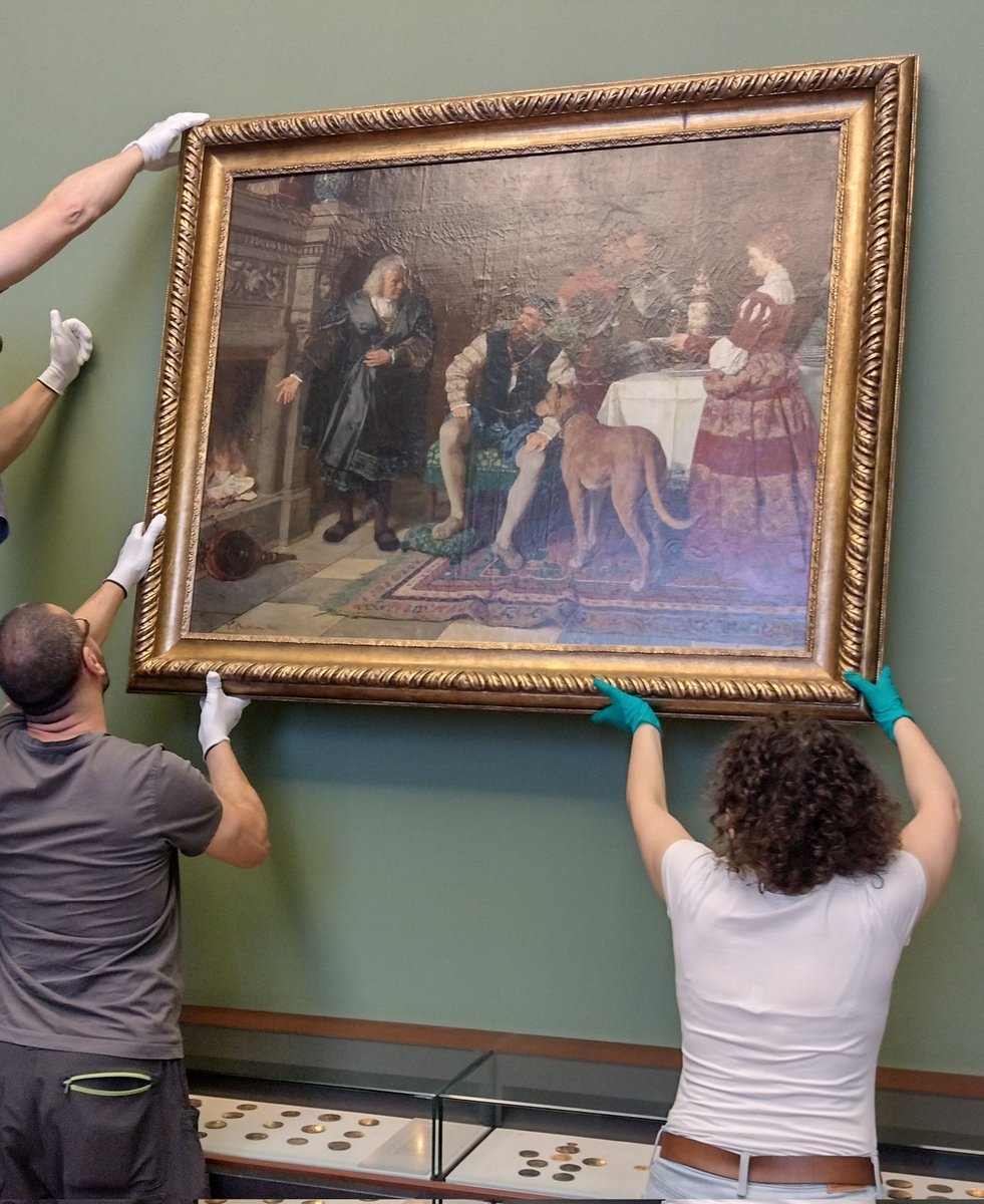 JohEberhardt's tweet image. Karl V. und Jakob Fugger sind zurück aus dem @KHM_Wien im #Münzkabinett_Berlin @kulturSPK

und vertrauter Gesellschaft: z. B. von ikmk.smb.museum/object?id=1821…

Vielen Dank an die Alte Nationalgalerie für die Leihgabe in unserer Dauerausstellung im #BodeMuseum #Museumsinsel #Berlin.