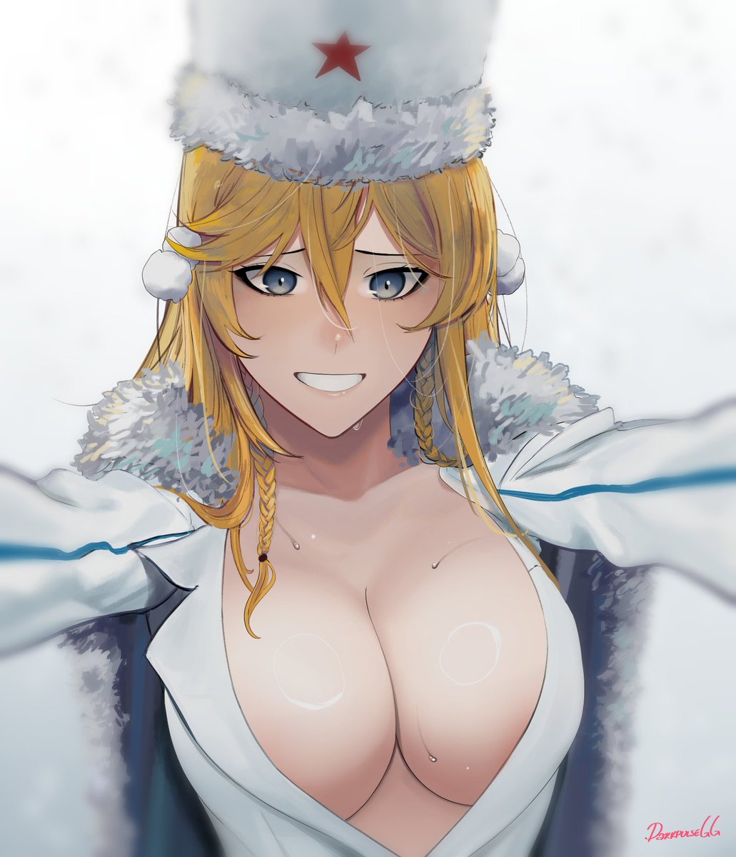 DP-28 showing a bit of her cute side~
Com for <a href="/Nishisstrongest/">NSS</a> 
#GirlsFrontline #ドルフロ