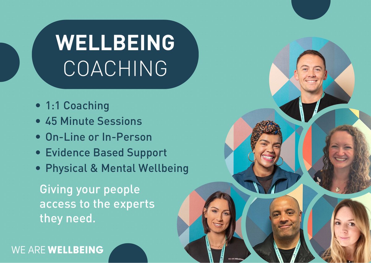 Take a proactive approach to employee health with our expert Wellbeing Coaching support. 

Both individual and block bookings available. 

Find out more below 👇 

lnkd.in/eMvhCQ-B

#WellbeingCoaching