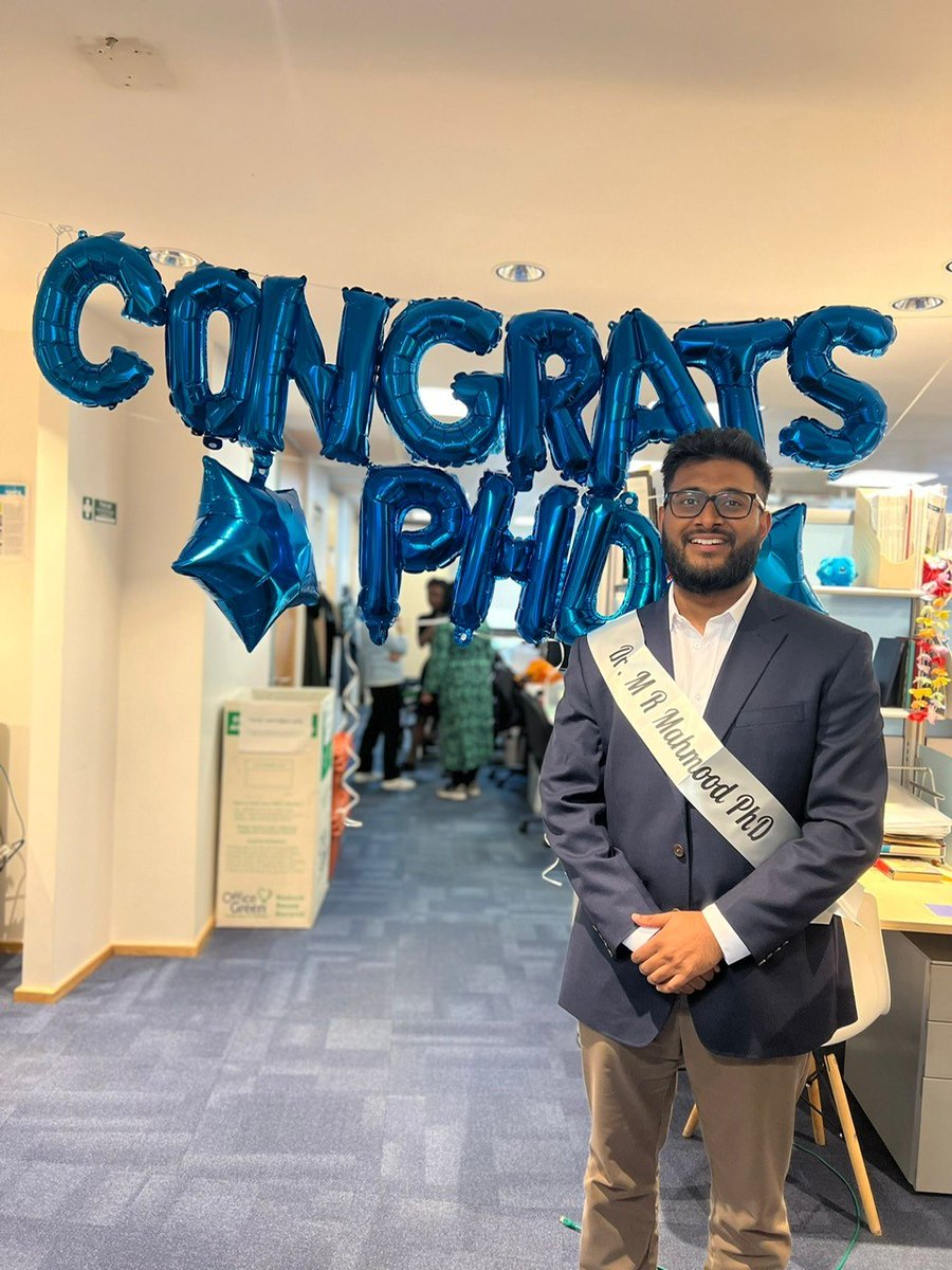 Many congratulations to Dr Raasib <a href="/Raasib96/">Raasib</a> on your successful PhD viva !! A great achievement