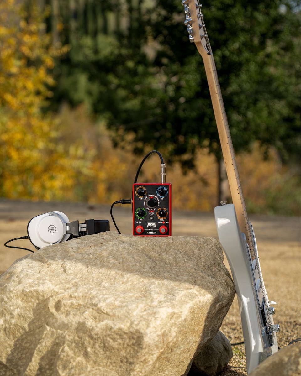 The ultra-portable POD Express amp &amp; effects processor lets guitarists take their tones wherever they go. Simple controls make it easy to use, while models derived from the HX family of processors ensure exceptional sound and authentic feel. Learn more: bit.ly/3zB3rI5
