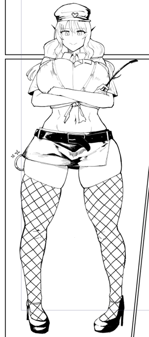 ミニスカ(?)ポリスです 