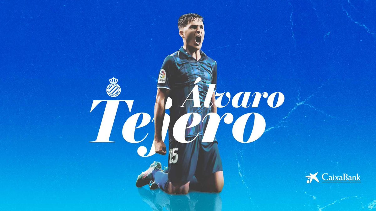 💥 OFICIAL | <a href="/alvarotejero2/">Álvaro Tejero</a> ficha por el <a href="/RCDEspanyol/">RCD Espanyol de Barcelona</a> 

📝 Llega libre desde <a href="/SDEibar/">SD Eibar</a> y firma hasta 2025 más otra temporada opcional

📻 #PartidazoCOPE