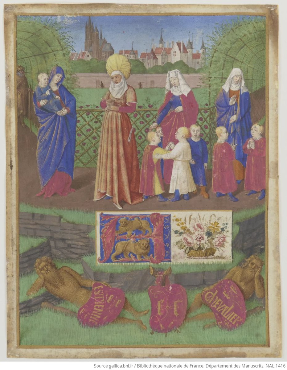 Mise en ligne de la notice du feuillet <a href="/laBnF/">La Bibliothèque nationale de France</a> des Heures d'Etienne Chevalier (40 feuillets conservés au <a href="/CdeChantilly/">Château de Chantilly</a> ) par Jean #Fouquet. Vous avez pu l'admirer dans l'exposition Charles VII au <a href="/museecluny/">Musée de Cluny</a> c.bnf.fr/VJp