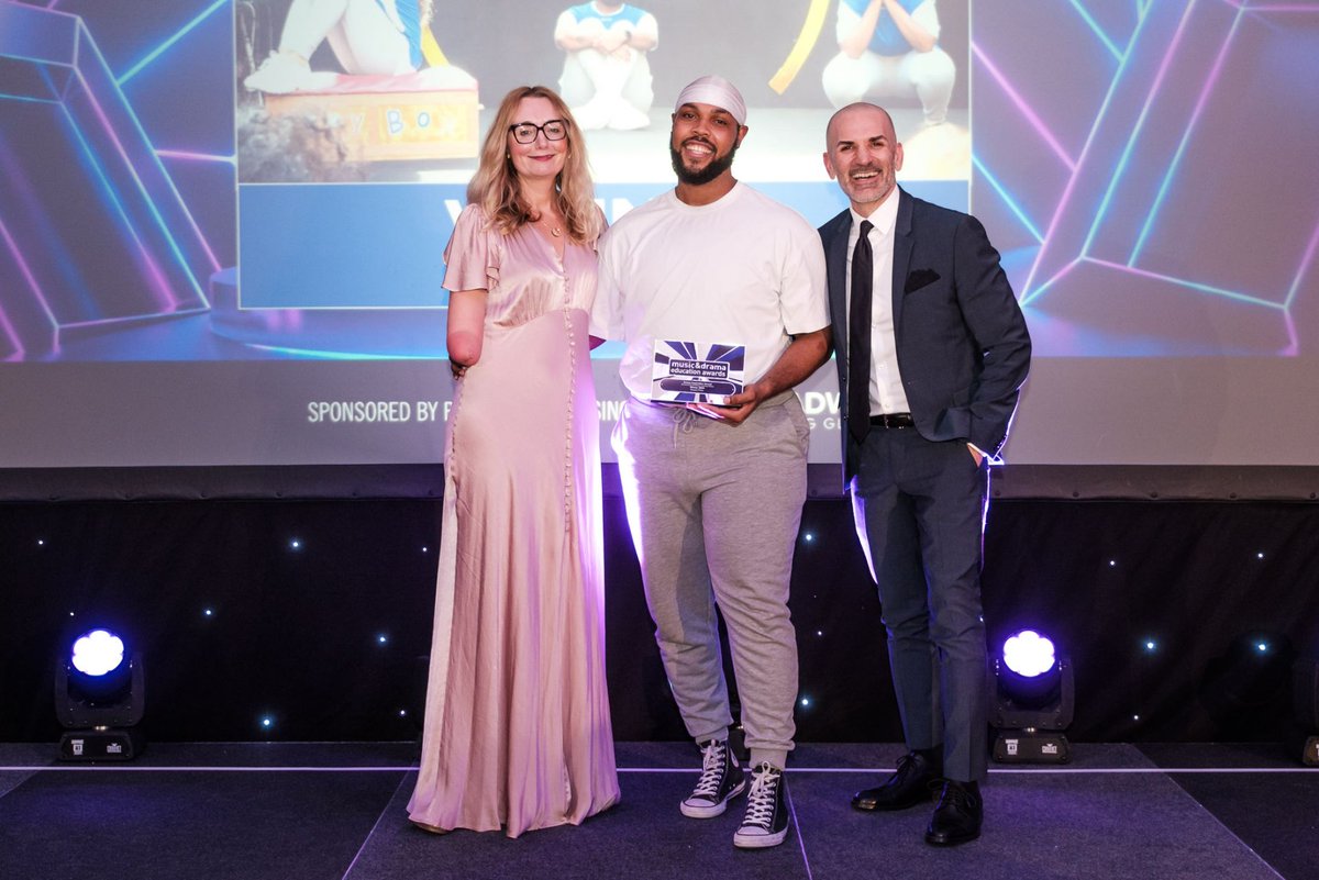 MDE_Awards's tweet photo. Russeni Fisher won this year's Drama Inspiration Award

Nominations for our 2025 awards close on 16 August. Submit entries online at https://t.co/MOl0wcGRwu https://t.co/biuJEGJss4