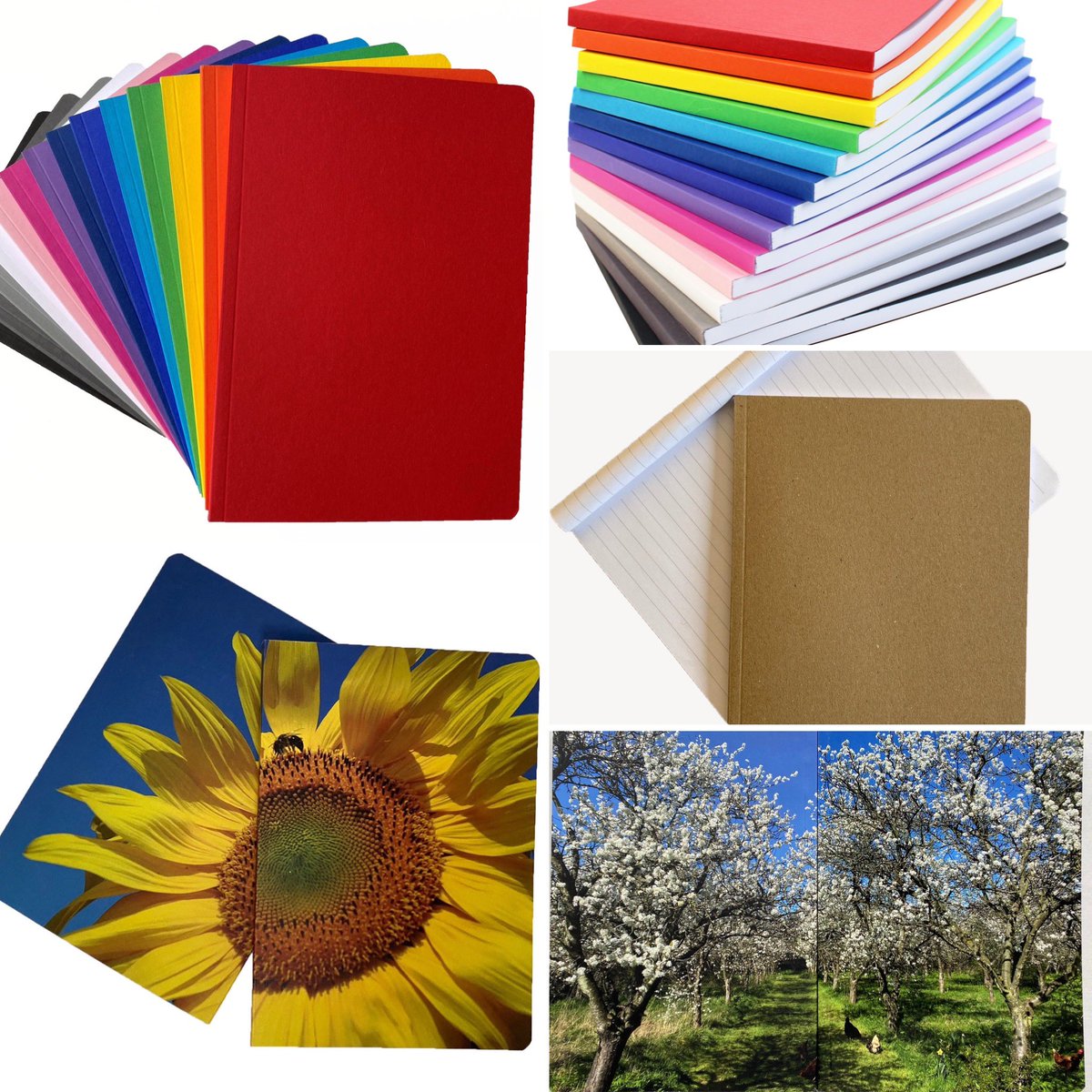 🇬🇧UK made flexi notebooks 🇬🇧

Choice of formats
Recycled card cover in 14 colours - screen printed 1 colour
Full colour options
Kraft cover option - screen printed 1 colour

Contact us on sales@mor-uk.co.uk for more information. 

#ukmade
#EcoFriendly 
#promotionalproducts