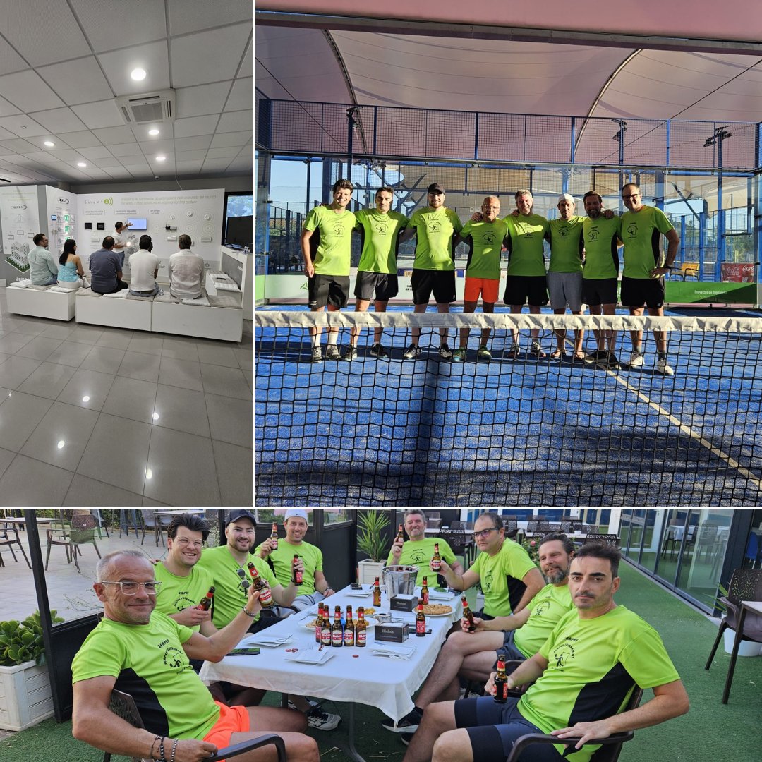 Qué bien lo estamos pasando durante el Team Building, Paddle &amp; Beers, que comenzamos ayer y con mucha pena terminaremos hoy mismo. Paralelamente hoy estamos realizando una formación con nuestra red comercial en nuestras instalaciones de Ciudad Real. 
#teambuilding