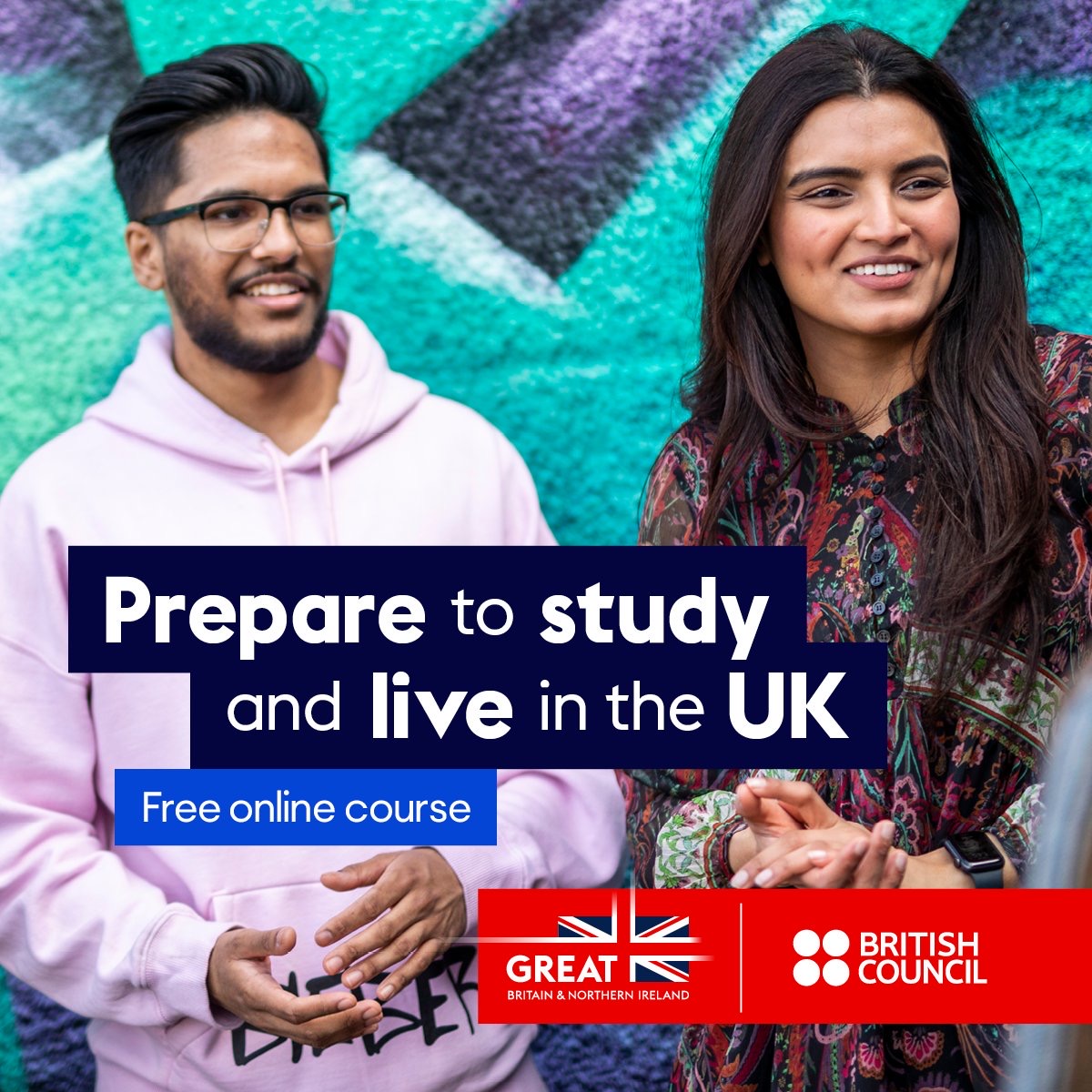 UKinDenmark's tweet photo. The @BritishCouncil just launched a new #StudyUK free online course! 📚

If you are an international student joining a British university soon, this course will teach you all you need to know about studying and living in the UK. 🇬🇧

Register today ▶️ https://t.co/90OK2Rykbh https://t.co/OfY0TLxEP4