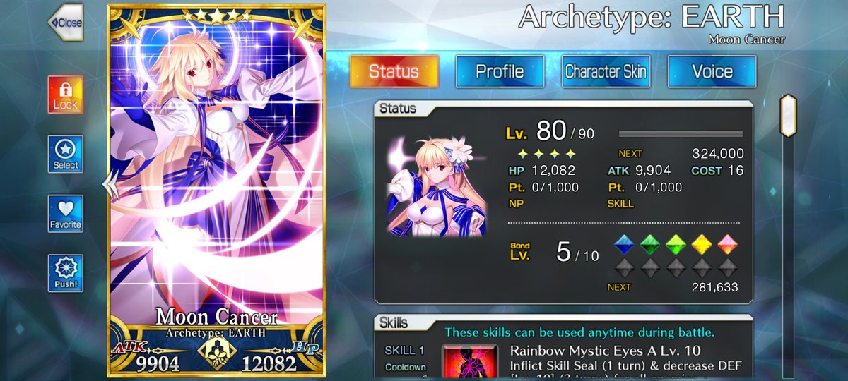 ShinnTypeMoon's tweet photo. Archetype: EARTH 4th Ascension 💮#FateGrandOrder #FGO #FateGOUSA #ArchetypeEARTH #MoonCancer https://t.co/789BjIGLqi
