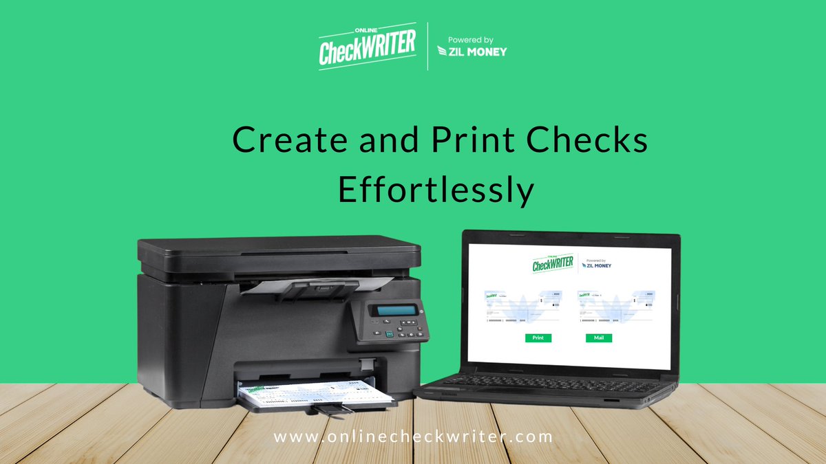 webcheckwriter's tweet photo. Print your own checks free using https://t.co/1XO2g8zWmb - powered by Zil Money. The platform allows you to create checks online effortlessly. Try now!
Learn more: https://t.co/ujbtuRfofv
#PrintChecksFree #EasyCheckPrinting https://t.co/CCFTl9GsLh