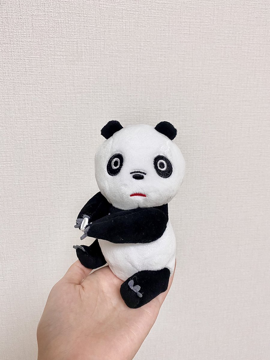 ズキューーン😵💘
おててにボタンが付いてて、パンちゃんがぎゅってつかまってくれるのがかわいすぎるー！！