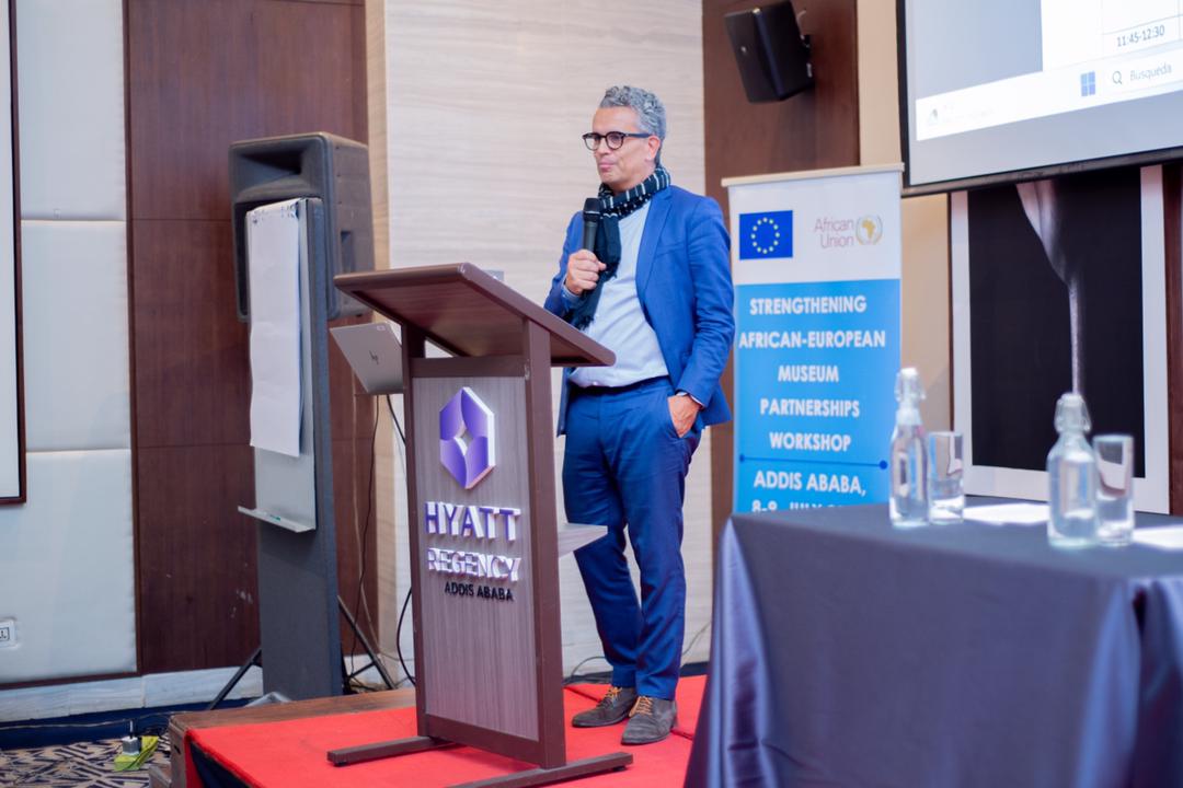 EUtoAU's tweet photo. Exciting news‼️
The Africa-Europe #Museum Partnership Initiative gathered in Addis Ababa.
This dynamic created by professionals set out to boost cultural exchange &amp; protect, promote and provide access to #CulturalHeritage and its relation to contemporary arts.
#AUEU #EUforCulture https://t.co/1QvrmY8oFe