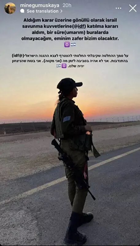 Çocuk katillerinin ellerini kollarını sallayarak aramızda dolaşmasına göz yumamayız!
*
Çifte vatandaş olup Gazze katliamına katılan siyonistler vatandaşlıktan çıkarılsın, mal varlıklarına el konularak Gazze’ye gönderilsin, IDF katil sürüsüne katılan  siyonistler Türkiye’ye