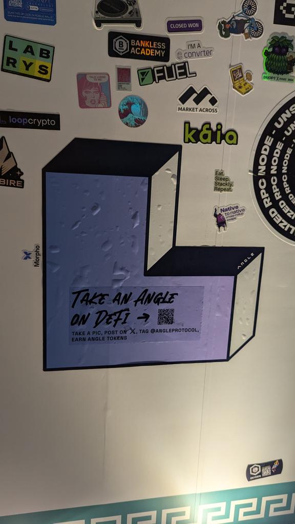 InvestorSatya's tweet photo. @AngleProtocol at ethCC Brussels https://t.co/JWRPubIxwr