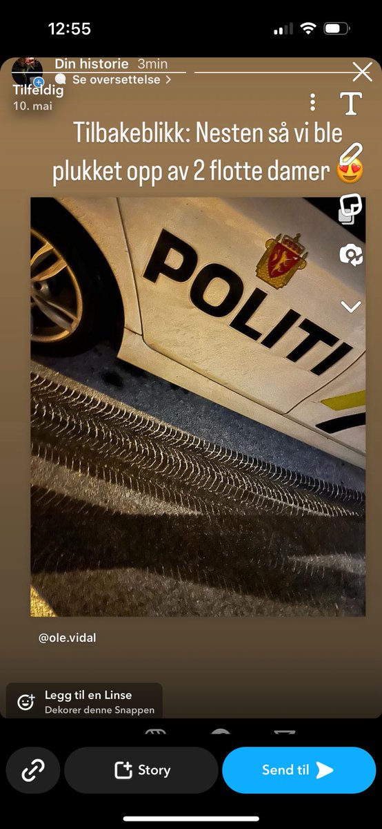 MrVidalOfNorway's tweet photo. Tilbakeblikk da meg og en god kompis nesten ble plukket opp av 2 flotte damer 😜
#Polti #woopwoop #politi #Damer https://t.co/4j589Xu8Sv
