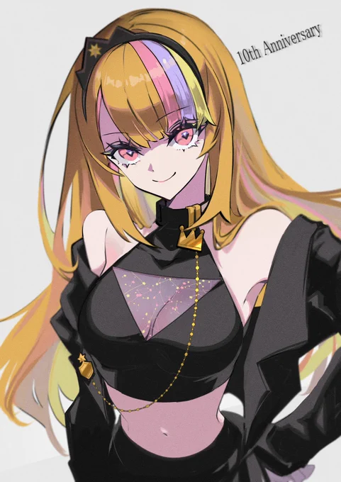 8/5に柴咲コウさんの声をもとに作られた『VOCALOID3 Library ギャラ子 NEO』ぼリメイク製品『VOCALOID6 Voicebank galaco BLACK/WHITE』が発売されます! BLACKのギャラ子さんを描かせていただきました!よろしくお願いいたします! そして発売10周年おめでとうございます～!!