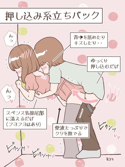 背中×胸×クリ攻めからの立ちバック…
イカないはず、ない…♡ 