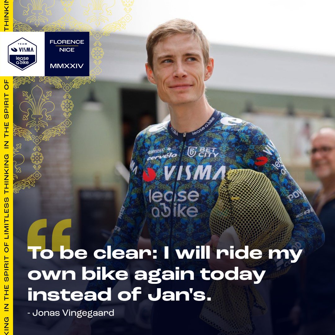 🇫🇷 #TDF2024

Some big news from Jonas before stage 10. 😉