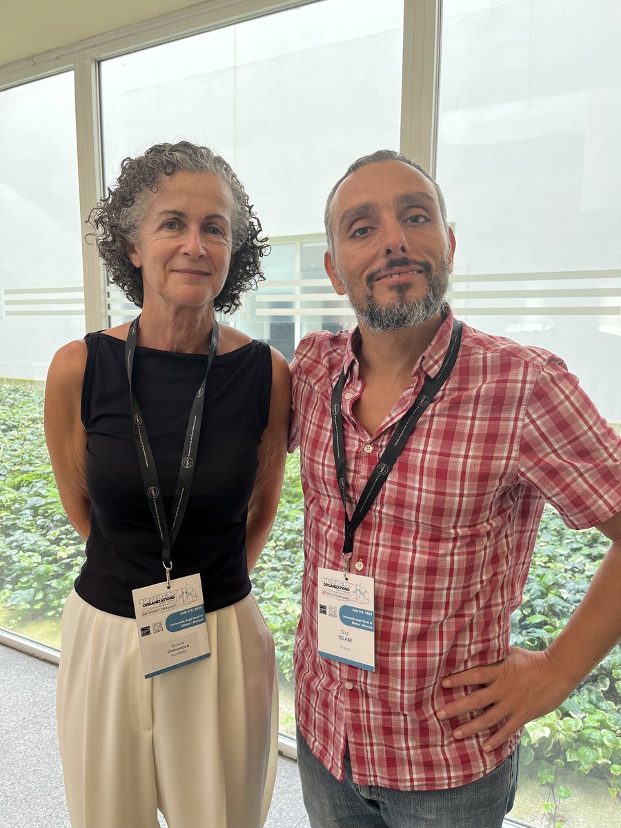We had a lovely time at EGOS!

Did you present a paper on #businessethics? Or, did your sub-theme spark novel #businessethics conversations? Make sure to check out the journal of business ethics for submitting your individual papers or special issue proposals.