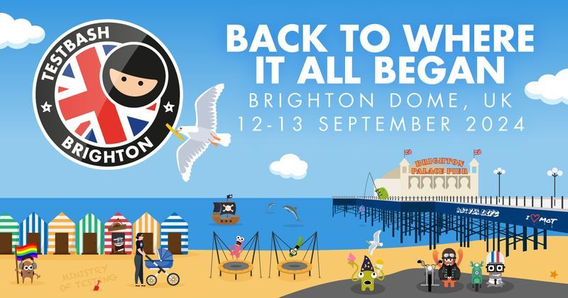 ministryoftest's tweet photo. Do you want to go to #TestBash Brighton 2024 and can't get your work to pay for a ticket or fund it yourself?
We're giving one ticket away, sponsored by the fantastic people who keep donating to the MoT's Scholarship Fund.
Apply before the 1st of August
👉 https://t.co/Bhp3vF897Q https://t.co/QXdCkFWZVF