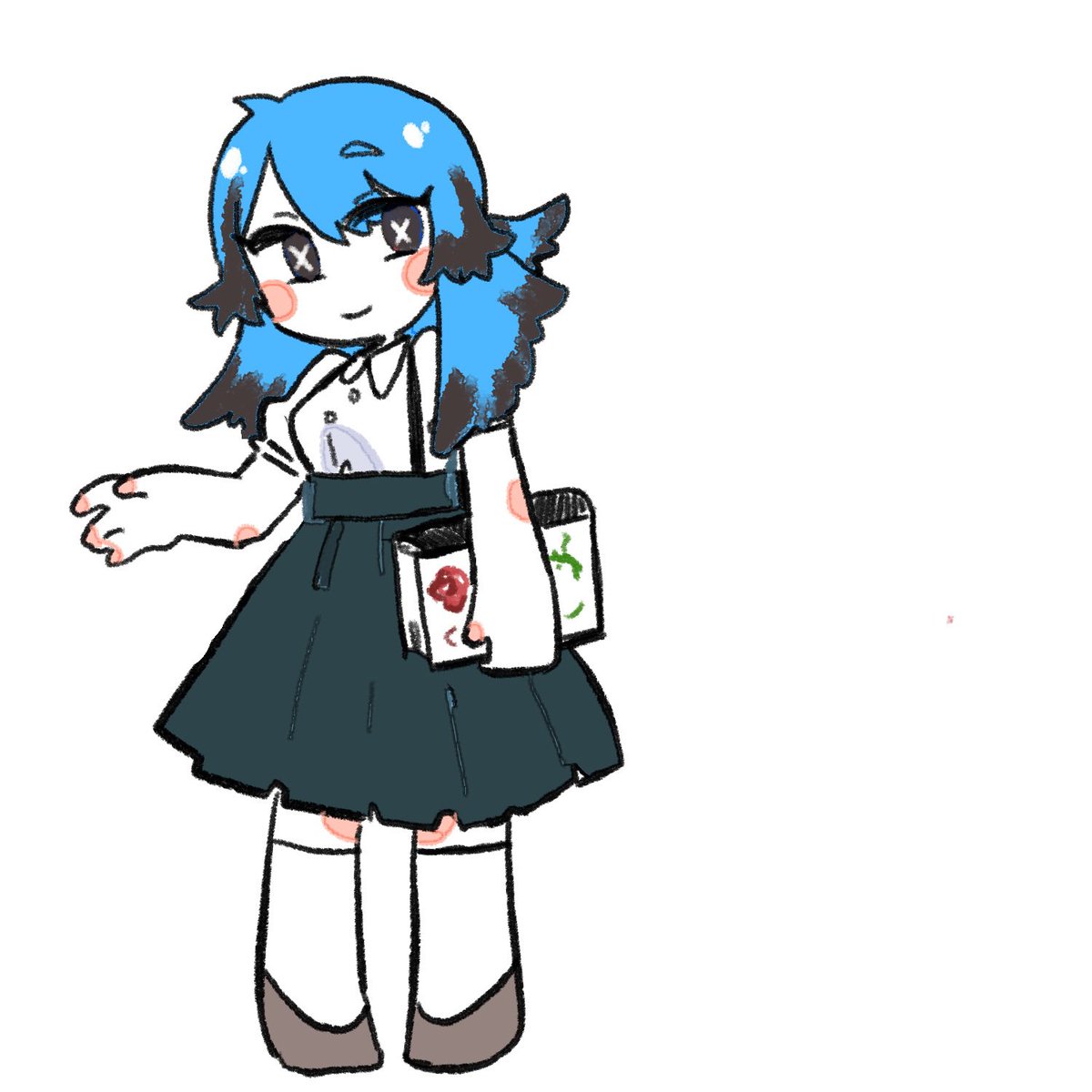 「#これを見た人は無言で去年7月の画像を貼る」|ワルノリのイラスト