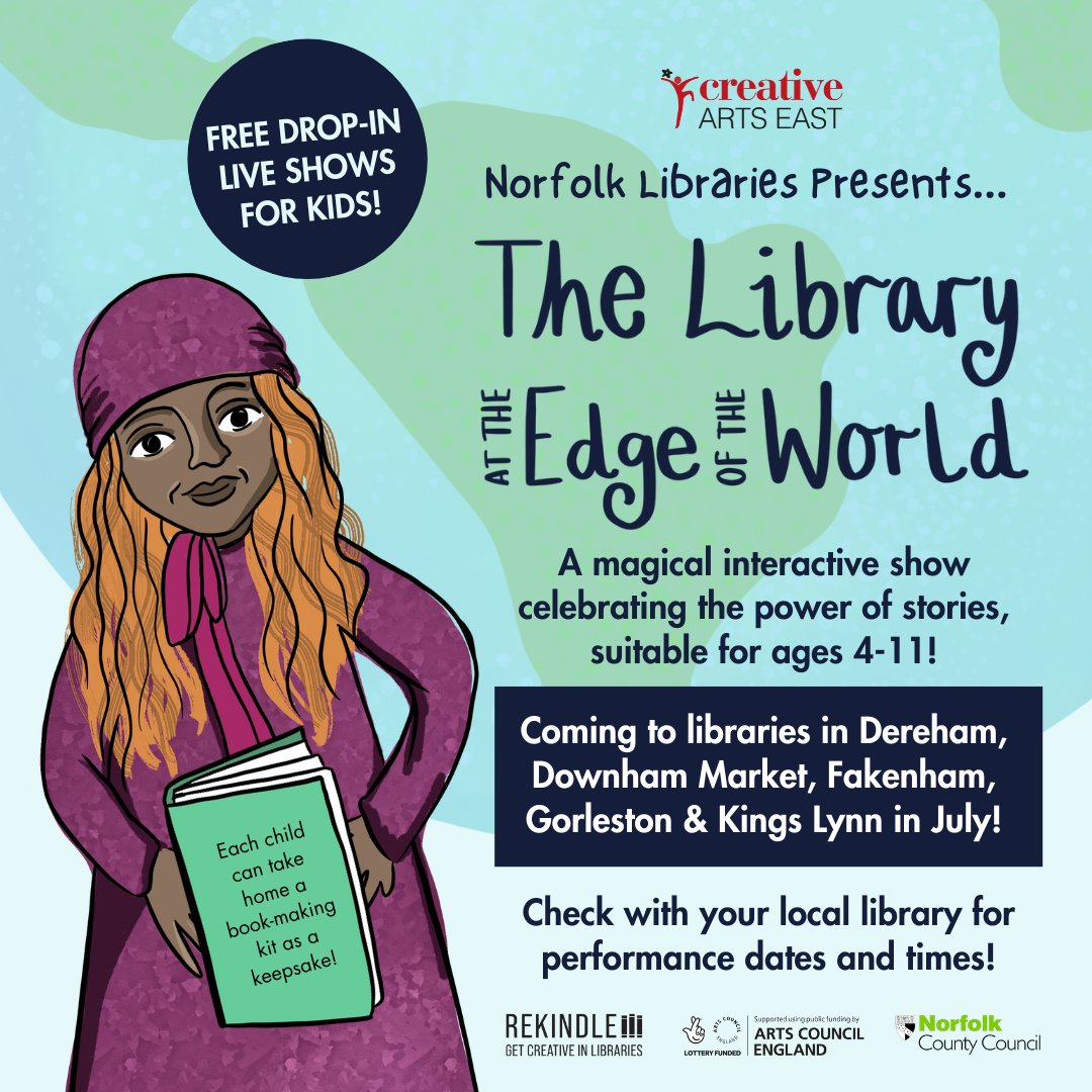 The curious, larger-than-life puppet librarian is on a mission to create a home for the stories of the world’s most overlooked inhabitants, and she wants you to join her at The Library at the Edge of the World!📚
Find out more here - t.ly/KJSm4
#RekindleLibraries