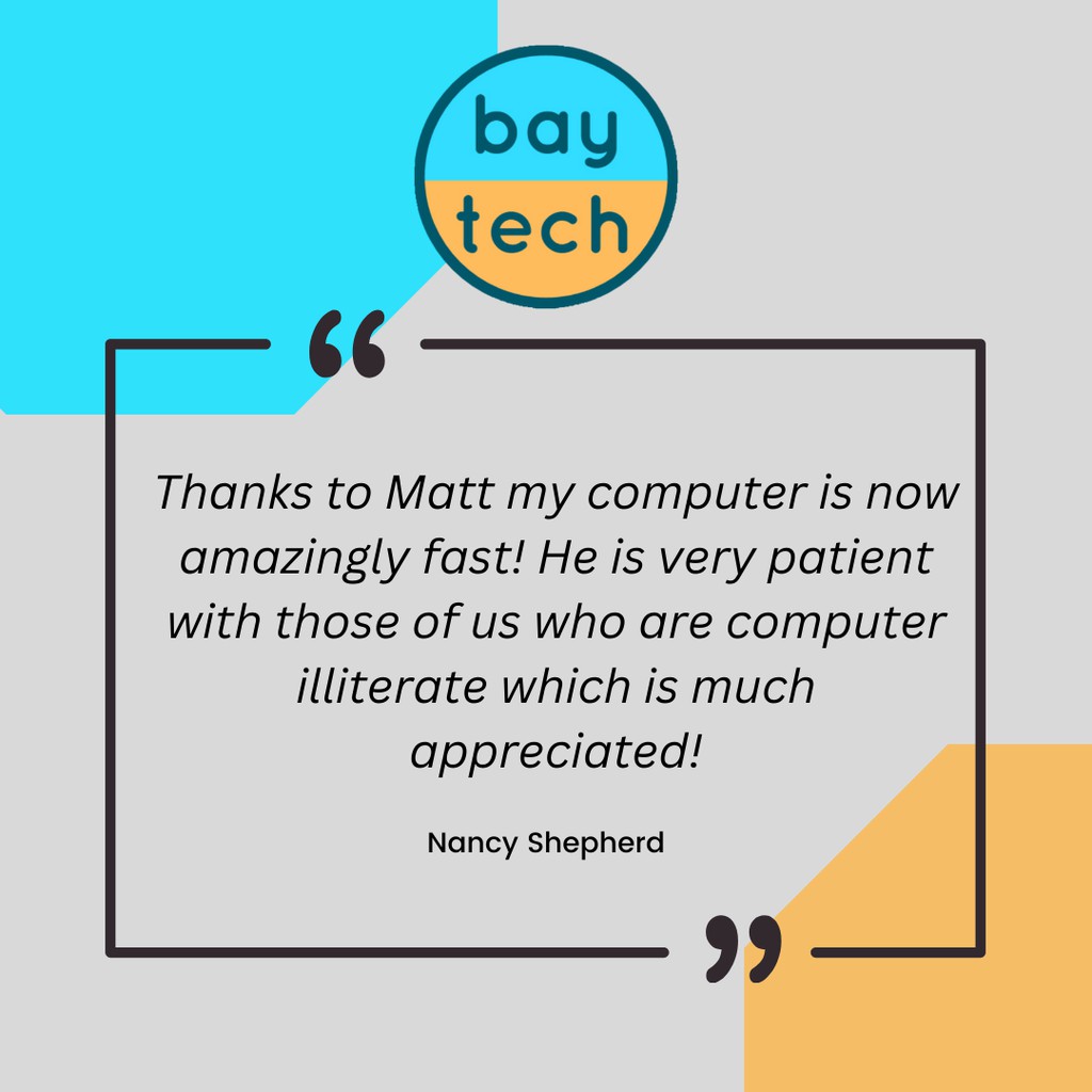 BayTech16's tweet image. We know that not everyone finds computers easy to deal with so we try make things as simple and understandable 😊