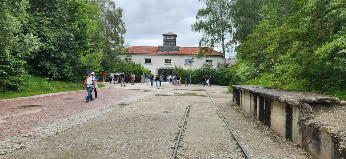 TravelinTonyG's tweet photo. Today was a heavy day of touring.  I visited a place that should bring chills to anyone who hears the name...Dachau. https://t.co/p5fSUe0GCd