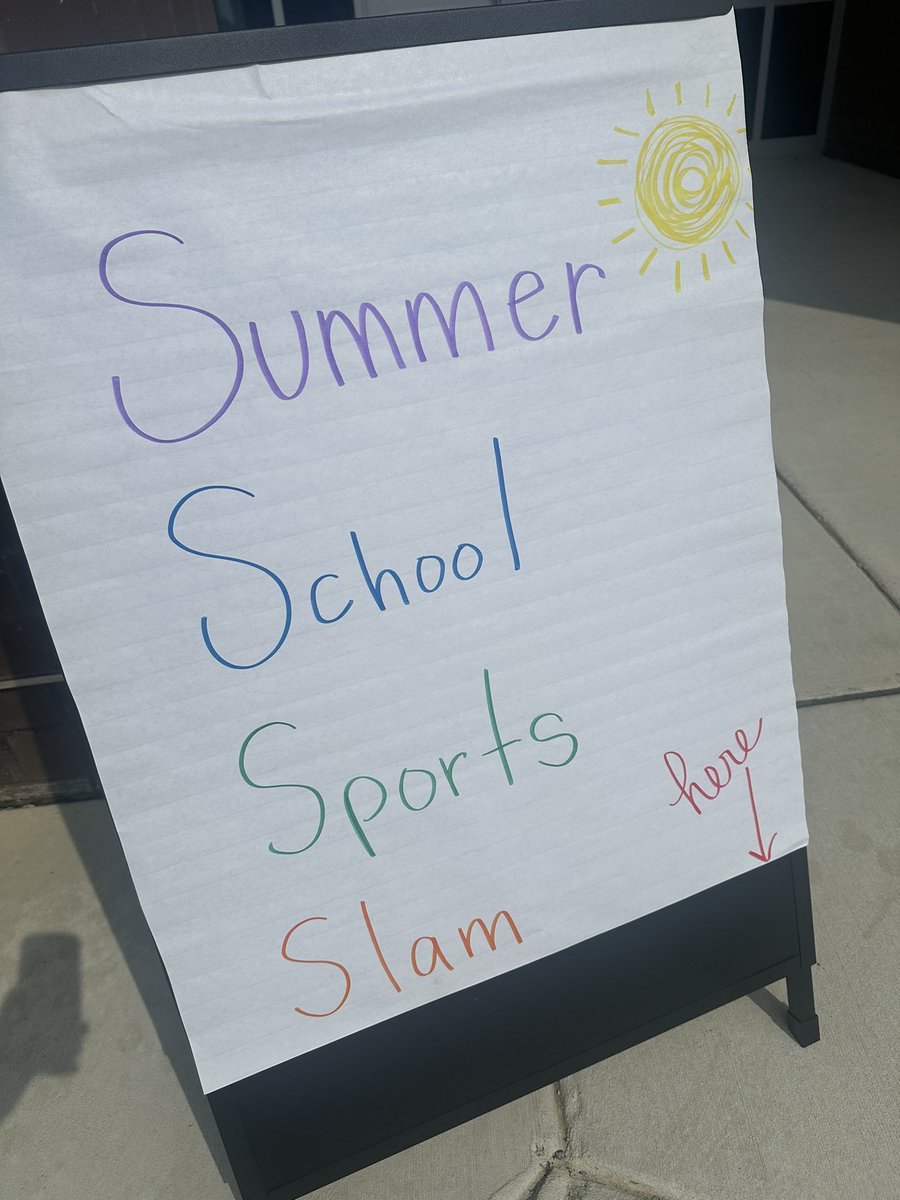 Congratulations to the <a href="/IWCSchools/">Isle of Wight County Schools</a> Summer ☀️ School Sports 🏀 ⚽️ Slam on their 1st successful day! Ss will experience enriching opportunities &amp; receive sports swag b/c of the support from <a href="/UnitedWay/">United Way</a>. We are grateful for our community &amp; Ts who are working to make happen! 🎉
