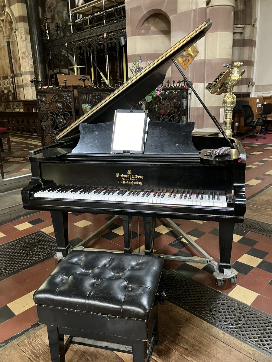 Delighted to be back at St Andrew’s Rugby on a rather rainy day, for a solo recital of Beethoven’s Pathetique and my own Piano Sonata. Thanks to Ben Jennings for organising the TLC lunchtime concert series, and for the excellent refreshments beforehand!