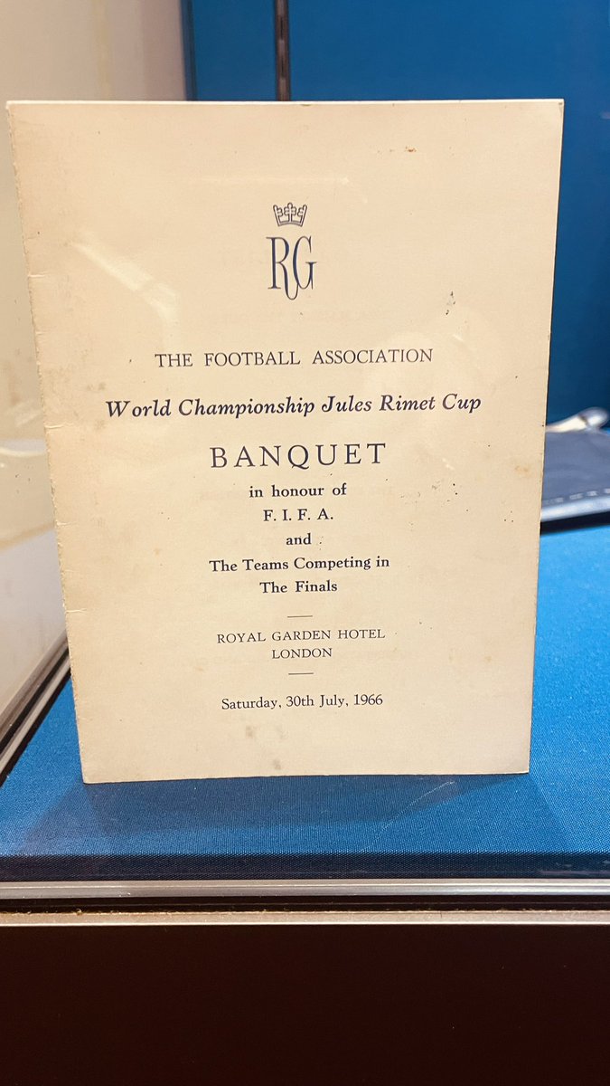 andyksheffield's tweet image. Some lovely England 1966 memorabilia in our new Sheffield Home of Football exhibition at Sheffield town Hall now on throughout the summer please do come and see us and support our efforts for a permanent football heritage museum in Sheffield.