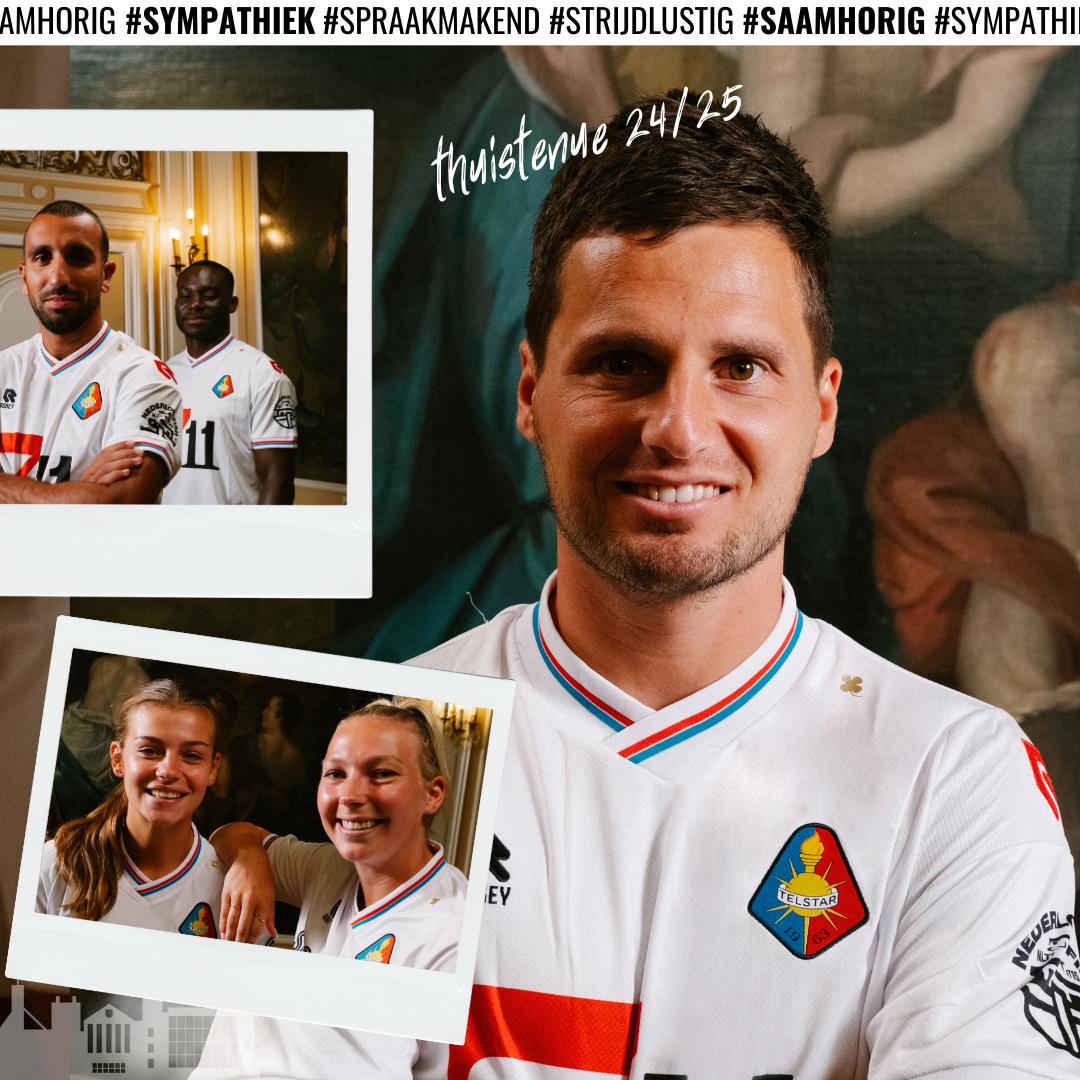 TelstarJeugd's tweet photo. 𝑶𝒏𝒔 𝒏𝒊𝒆𝒖𝒘𝒆 𝒕𝒉𝒖𝒊𝒔𝒕𝒆𝒏𝒖𝒆: 𝒆𝒆𝒏 𝒐𝒅𝒆 𝒂𝒂𝒏 𝒕𝒓𝒐𝒕𝒔 𝒆𝒏 𝒕𝒓𝒂𝒅𝒊𝒕𝒊𝒆 ✨

Met trots presenteren wij ons gloednieuwe thuis-tenue voor het komende seizoen. Het tenue zal op de Open Dag te koop zijn in het stadion.  

#WitteLeeuwen | #WitteLeeuwinnen https://t.co/40T7Qdl7BB