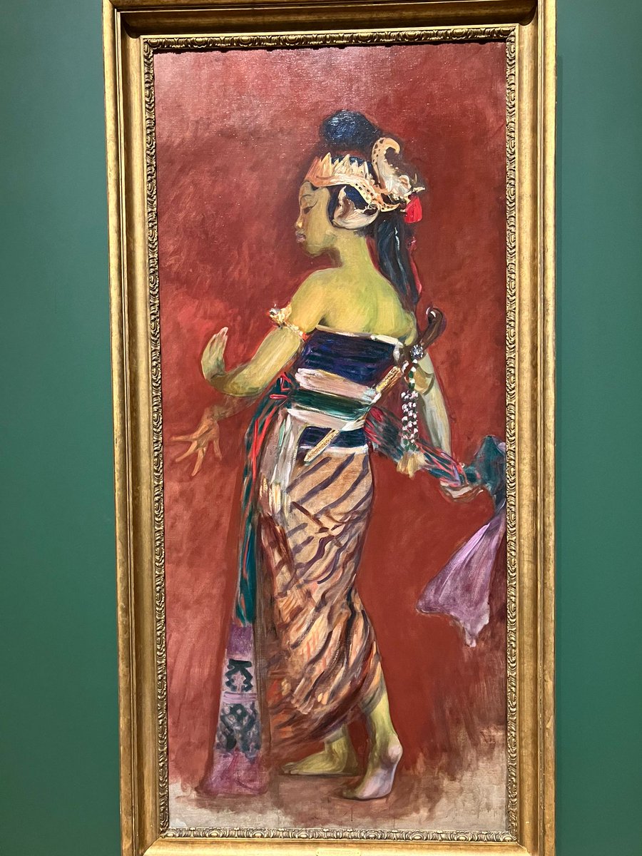 AnaHowie1's tweet photo. Managed to catch Sargent and Fashion at @Tate before it closed! Loved seeing garments in dialogue with paintings, and important acknowledgements of the imperial and colonial dimensions of Sargent's portraiture. https://t.co/lMCfrmnsEl