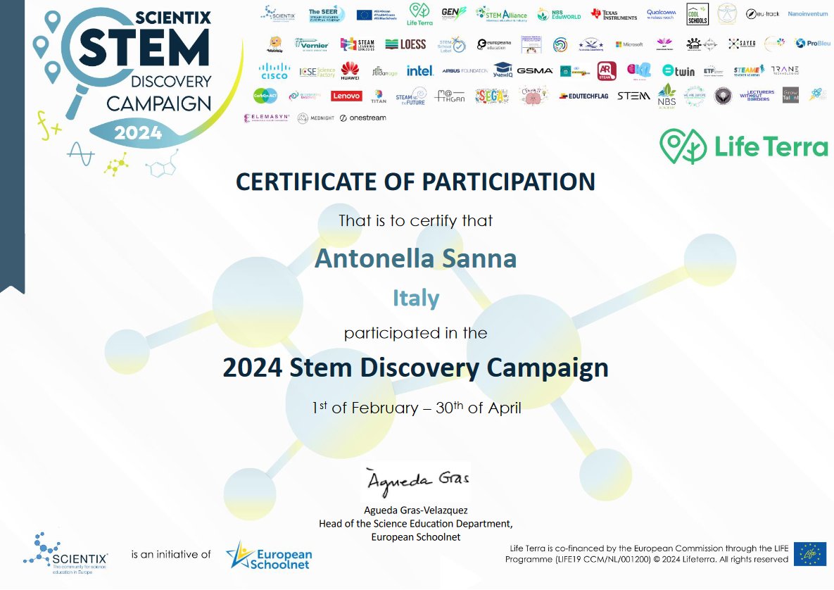 ASanna2010's tweet photo. Thank you Scientix!
#SDC24 @scientix_eu https://t.co/Ln81b7FKwM