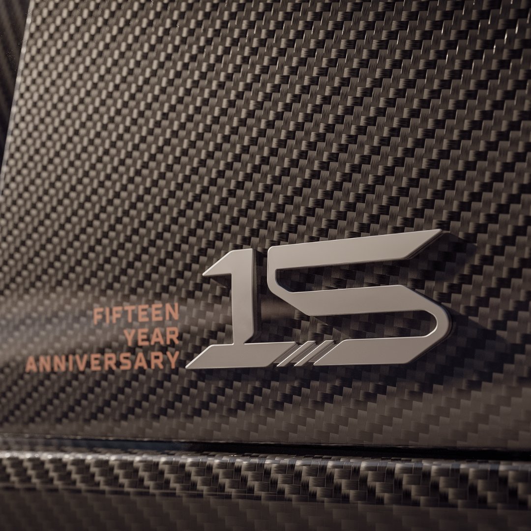 AutomobiliRimac's tweet photo. Celebrating 15 years of Rimac! From a garage startup to a global phenomenon, we've defied the odds and pushed the limits. Introducing our 15th Anniversary Limited Edition car, a tribute to our rebellious journey. Dive into details here: https://t.co/CgZaBSnxVk #15YearsOnRecord https://t.co/N06ppYCA8I