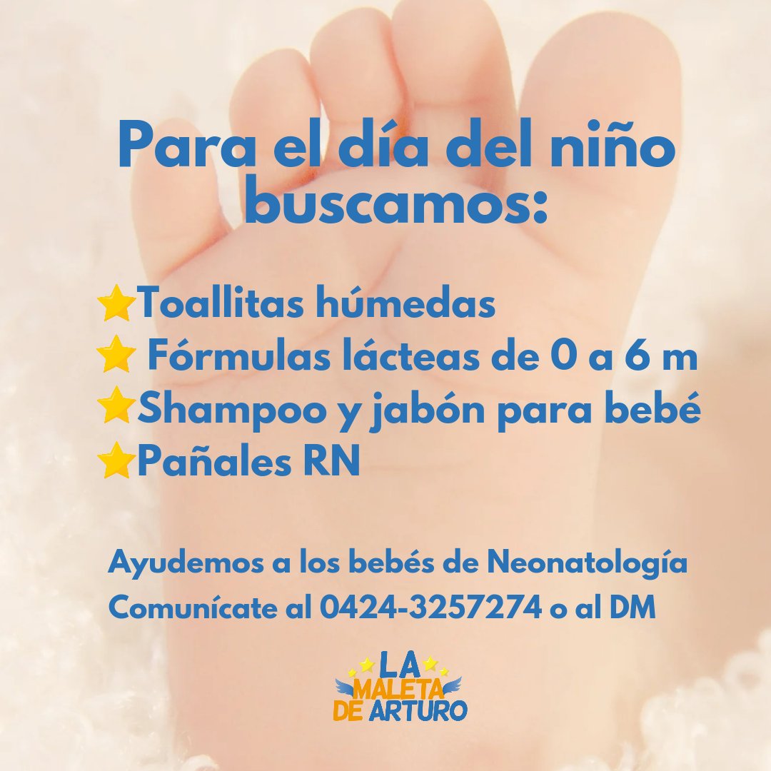 maletadearturo's tweet photo. Los niños de neonatología necesitan ayuda! https://t.co/wtf811FfrX