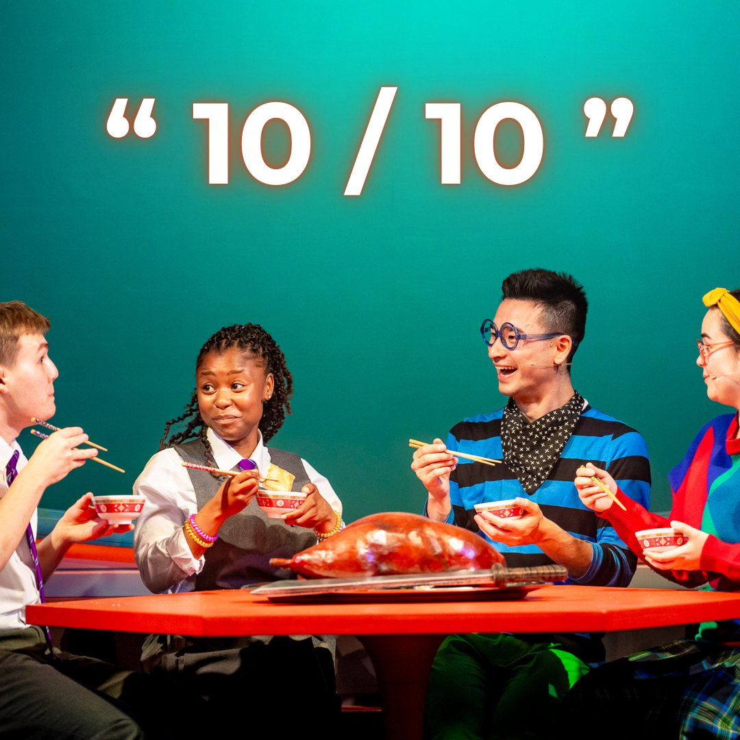 Our schools audiences are NOT afraid of having a great time!

We're loving seeing all the lovely things teachers and students have been saying about Sam Wu is NOT Afraid of Ghosts. Please keep them coming. 👻