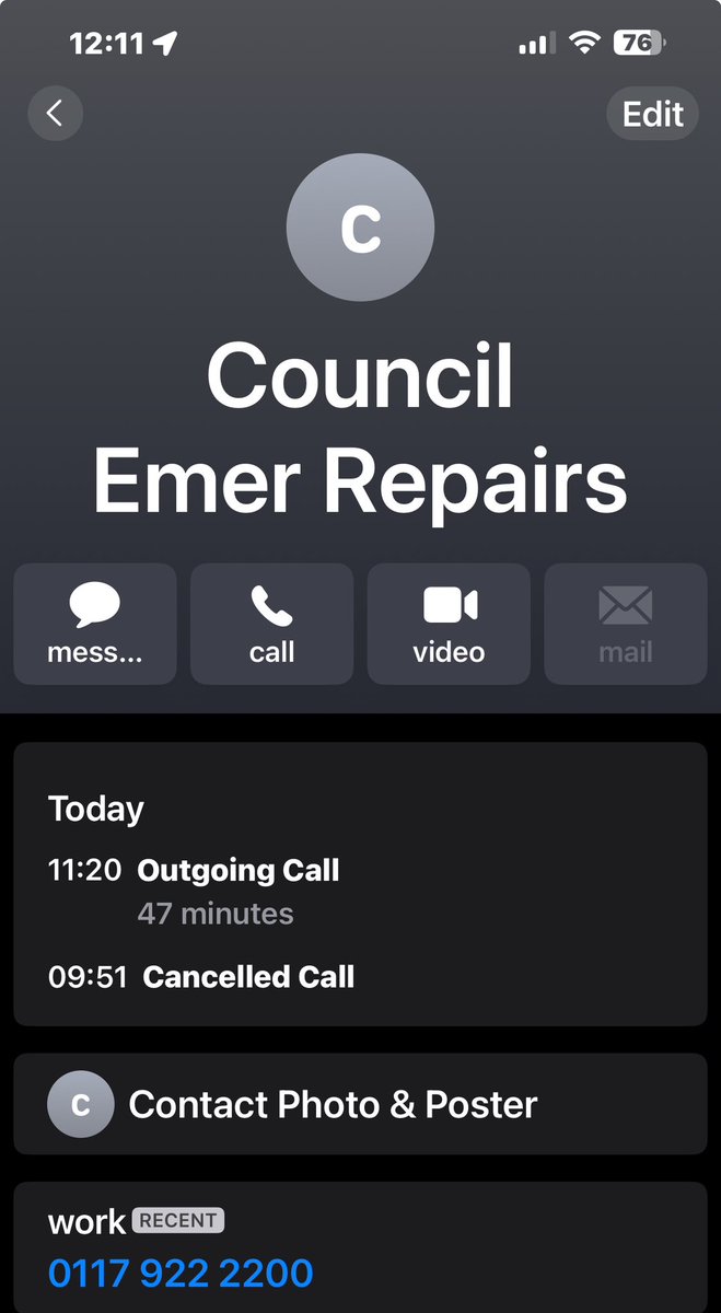 Cryghton's tweet photo. Finally spoken to a Council housing support employee. Let’s see what happens. https://t.co/uUVKeA8zcB