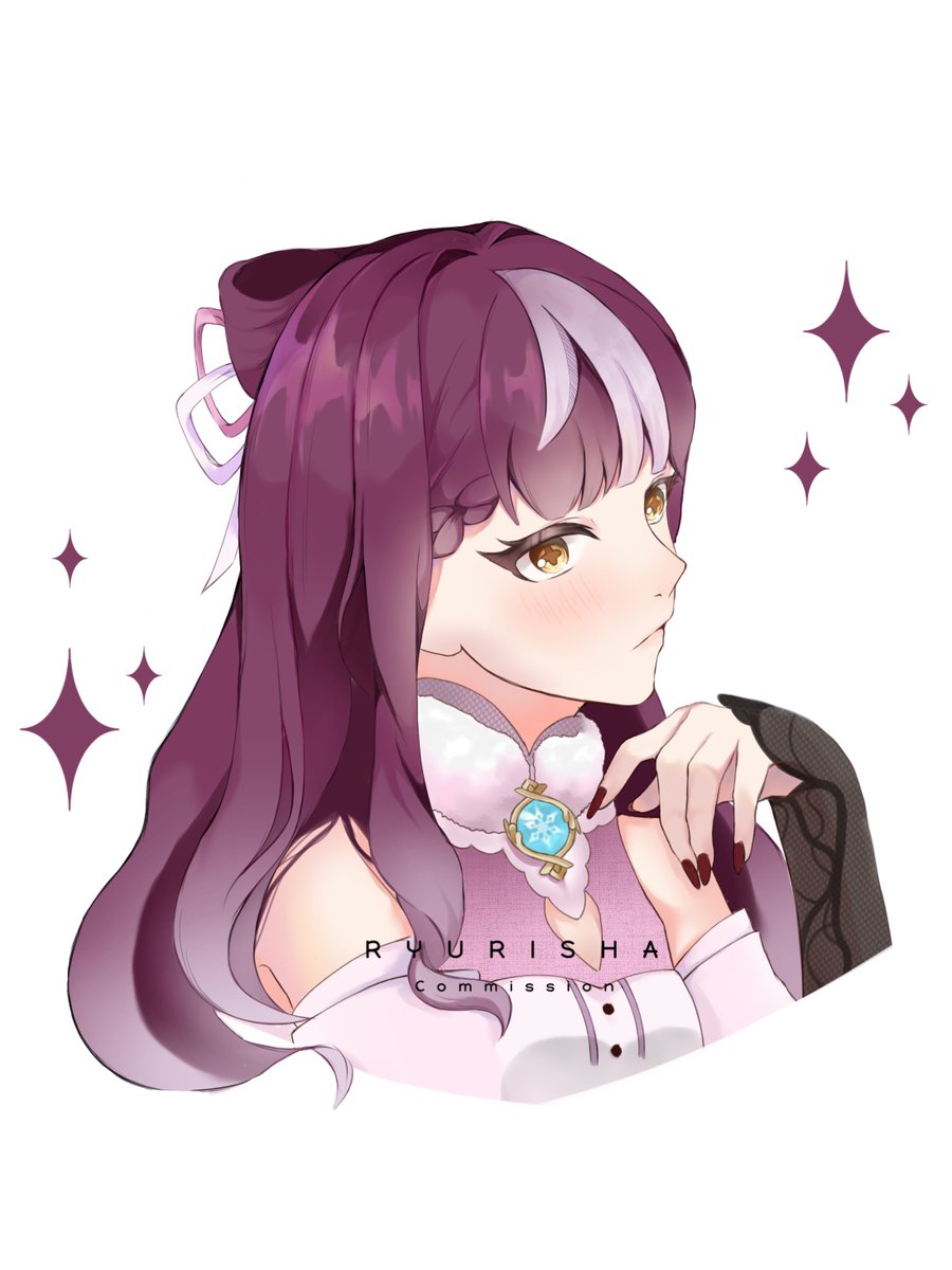 ryurisha's tweet photo. Commission work, thankyou for commissioning me🌷

#Commission #digitalart #open https://t.co/ttbfwAeRVO