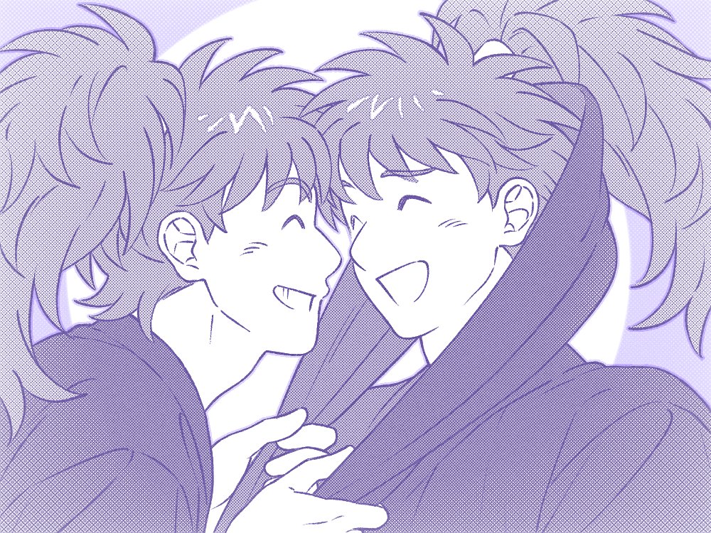 upapa_0302's tweet photo. 双忍💜 https://t.co/WhQlvZZgEX