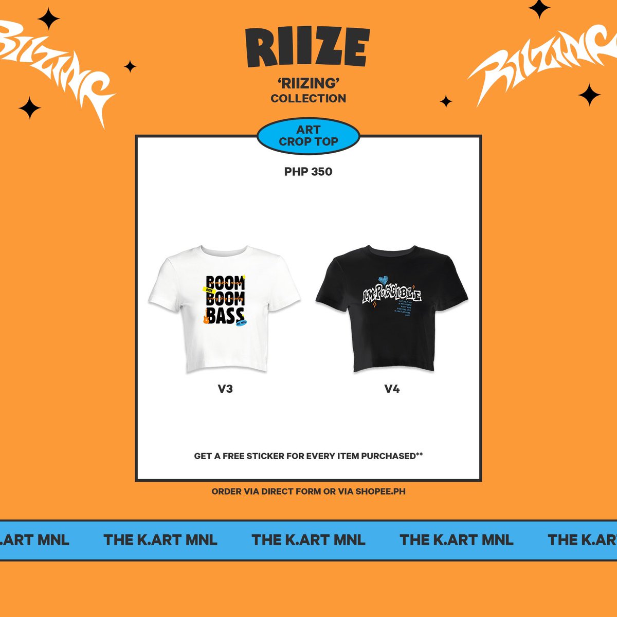 the_kart_mnl's tweet photo. wts | lfb | riize ph
— fanmade goods by the_kart_mnl

✧ art crop top ✧

യ price: ₱350/399 + lsf
യ available in White &amp; Black
യ PRE-ORDER
യ form: https://t.co/rEEykmjs00
യ shopee: https://t.co/rpLHBkQPFg

⨳ riize shotaro eunseok sungchan wonbin sohee anton crop top https://t.co/FolTfLgUjn