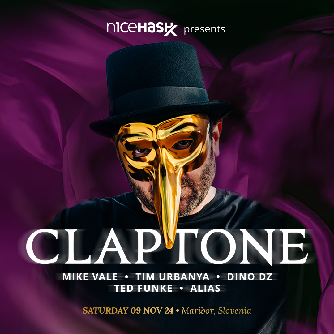 NiceHashX Bitcoin Conference Afterparty! 🎉

Headliner <a href="/Claptone_/">Claptone</a> is set to drop some beats, plus some of the best Slovenian electronic DJs: <a href="/mikevalemusic/">Mike Vale</a>, <a href="/timurbanya/">Tim Urbanya</a> , DINO DZ, <a href="/tedfunke/">Ted Funke</a>, Alias.

Tickets are limited, so grab yours now: 
eventim.si/en/tickets/cla…

#NiceHashX