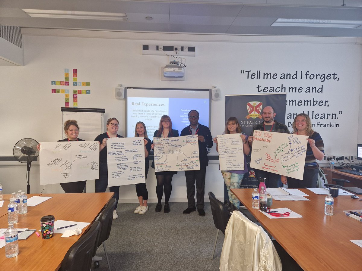 A great morning with our fabulous NPQLT group. It's all about #equityineducation <a href="/_TheMHS/">Manchester Hospital School</a> <a href="/bphillipsonMP/">Bridget Phillipson</a> <a href="/TSHubsBF/">Bright Futures Teaching School Hubs</a> <a href="/Thestpatscentre/">The St Patrick's Centre of Educational Excellence</a>