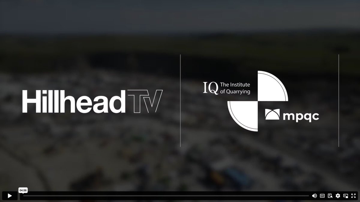 We speak to James Thorne, CEO of <a href="/IQ_UK/">Inst. of Quarrying</a>  and <a href="/MPQC_/">MPQC</a> , about the work they are doing with industry to identify the future skills and competencies needed and developing the training and qualifications to support career pathways.
hillhead.com/tv/iq-mpqc-2024