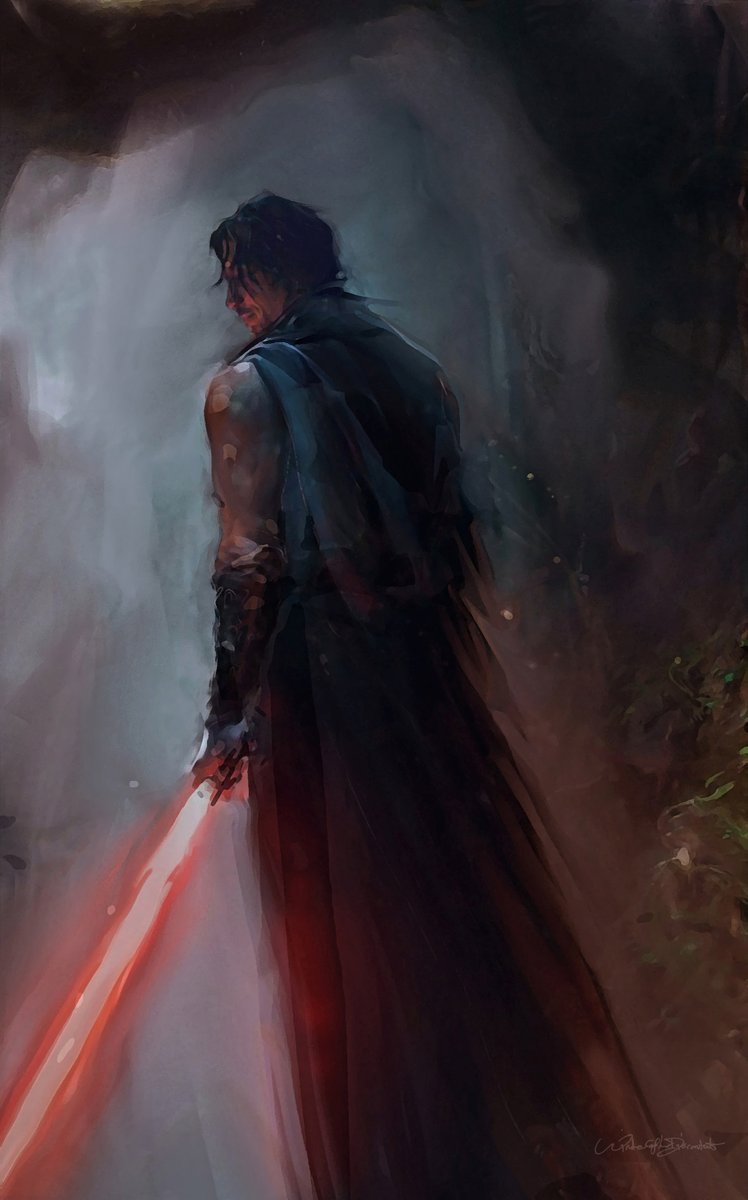 winter_of_her's tweet image. . 𝓽𝓱𝓮 𝓢𝓽𝓻𝓪𝓷𝓰𝓮𝓻 

made an illustration of my new favorite star wars villain #QIMIR #TheAcolyte #StarWars