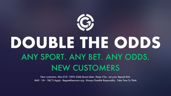 TheCardDealer's tweet photo. 🚀 #EURO2024 DOUBLE THE ODDS DOUBLE! 

💯 If you'd like to claim double the odds you can here > 
https://t.co/M4iFhM6ilz

✅ 16/1 would still be top price, but you get 32/1 as a new customer with the 100% odds boost. 

❤️ IF THIS BET LANDS I'LL GIVE £160 TO A FOLLOWER WHO LIKES & RT'S THIS POST. 

#AD | New Customer Offer | T&C's Apply | 18+ | https://t.co/ZfrZSdCmHf