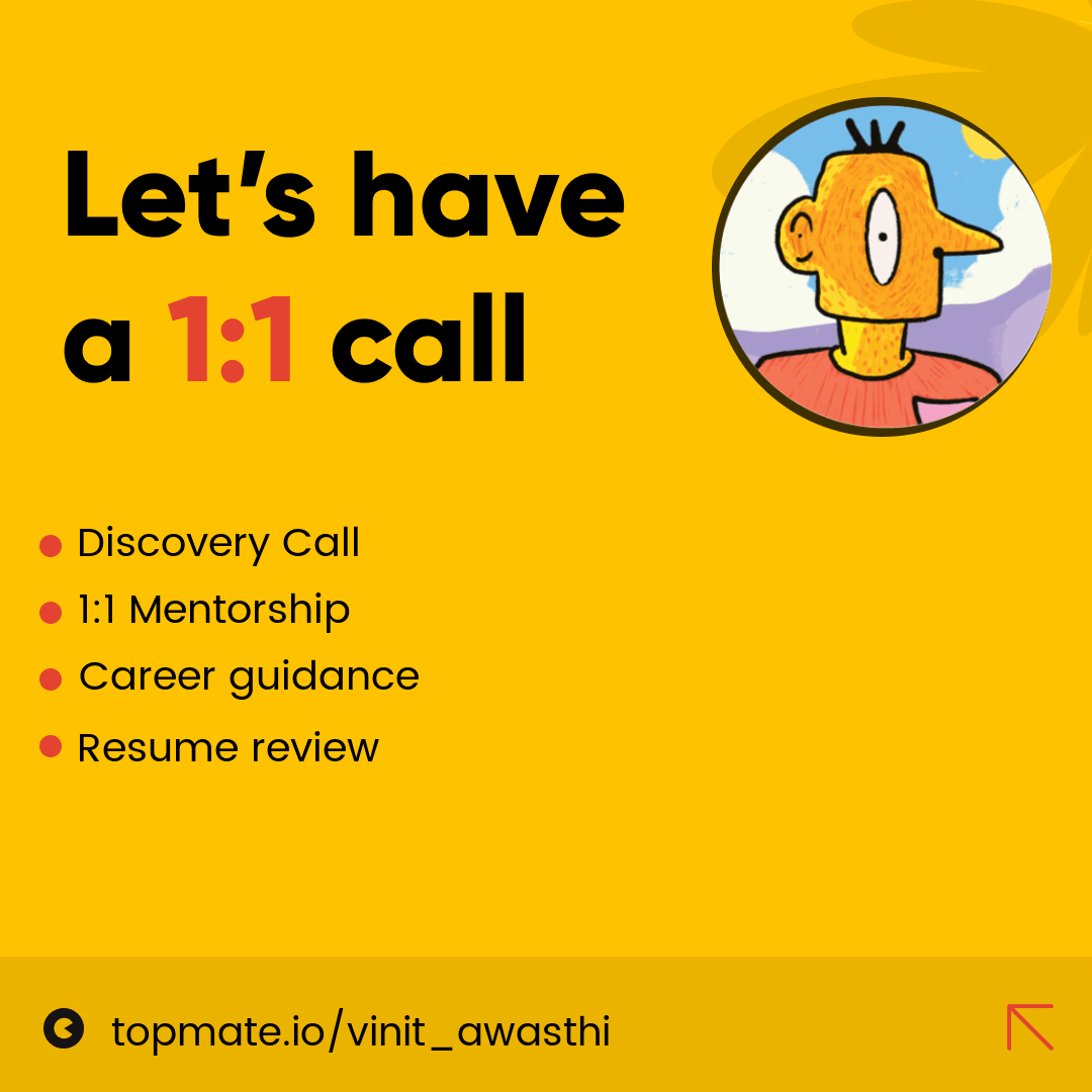 awasthivinit's tweet photo. Hey folks!

I've been getting a lot of DMs for guidance, so decided to take action on it.

I'm excited to help folks out and give back to the Software QA community via Topmate. Don't hesitate to reach out if you have any questions or just want to say hi!

https://t.co/cJuNRG6bJE https://t.co/Jw17yFCEkO