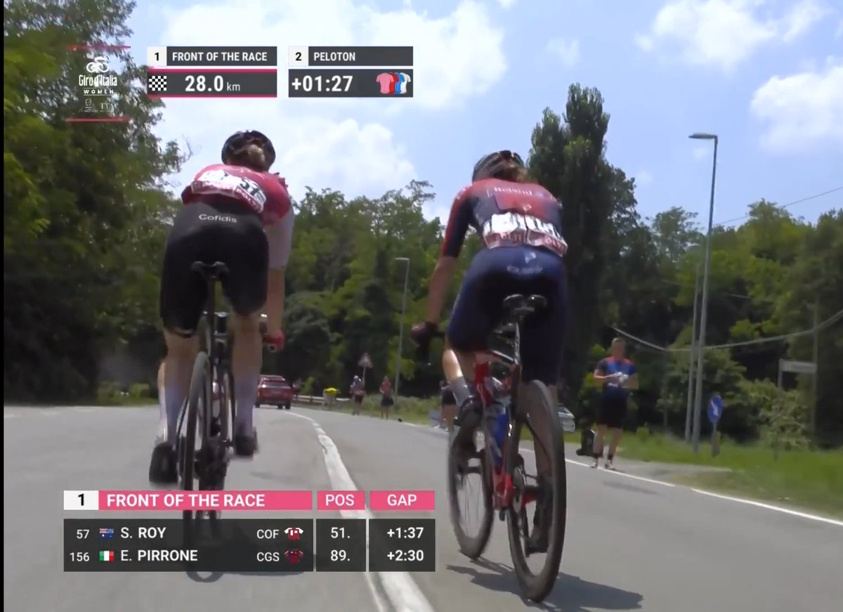 Katherine L Bates OLY (@katherinelbates) on Twitter photo After the success of Brodie Chapman & Grace Brown at the <a href="/girowomen/">Giro d'Italia Women</a> thus far + some seriously super domestique’ing from Lauretta Hansen, it’s great to see Sarah Roy throwing the challenge out on Stage 3. Go Aussies 🇦🇺 After the success of Brodie Chapman & Grace Brown at the <a href="/girowomen/">Giro d'Italia Women</a> thus far + some seriously super domestique’ing from Lauretta Hansen, it’s great to see Sarah Roy throwing the challenge out on Stage 3. Go Aussies 🇦🇺